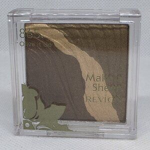 Revlon Lustrous Eyeshadow Trio #865 OLIVE IT UP Make A Sheen SEALED